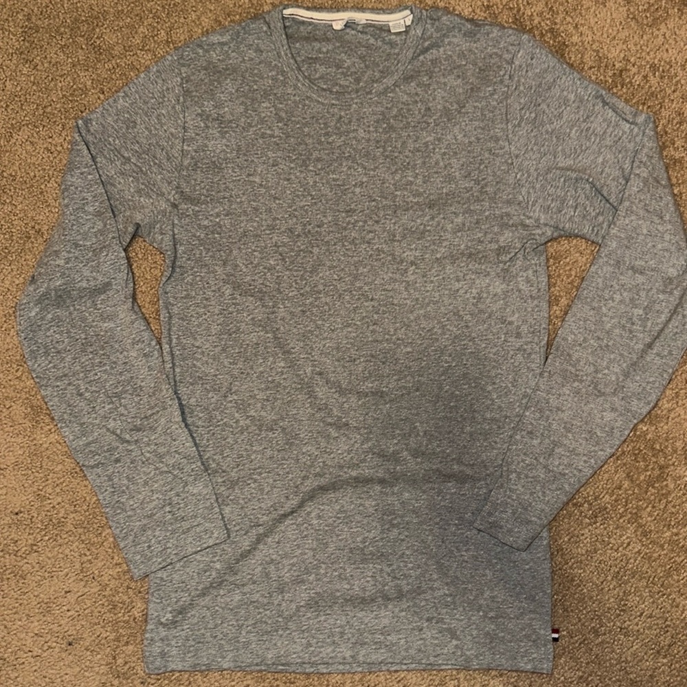 Lindeberg Large Gray Long Sleeve Shirt Nordstrom